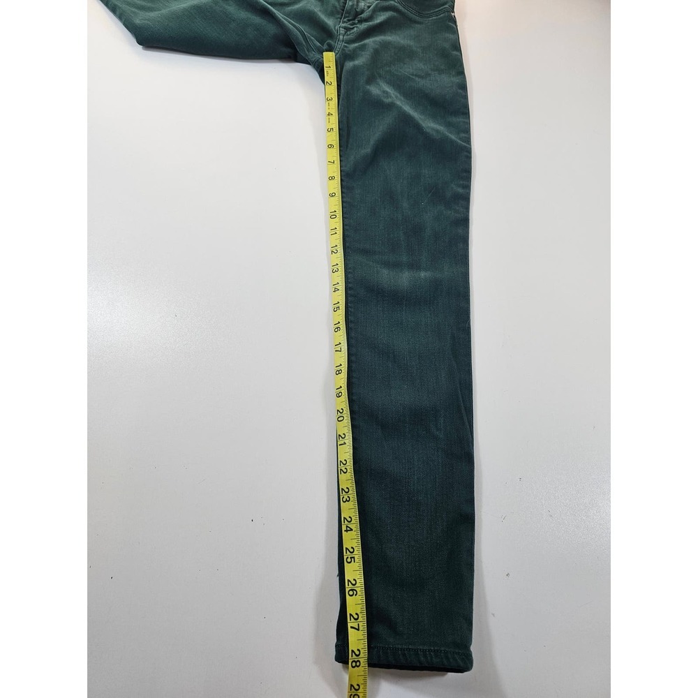 Hudson ankle super skinny Krista teal jeans stretch comfort casual EUC 27 ^ - Picture 5 of 6